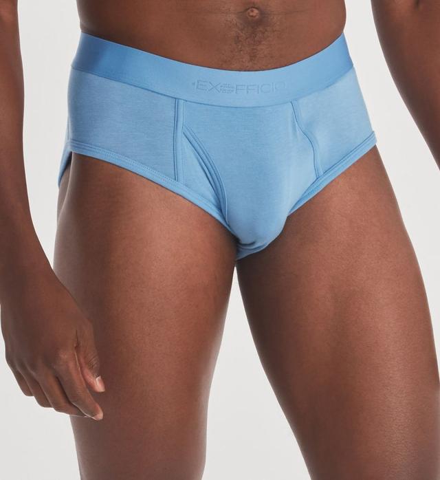 Ex Officio Men's Everyday Breathable Wicking Anti Odor Brief in Blue (E14100) | Size XL | HisRoom.com