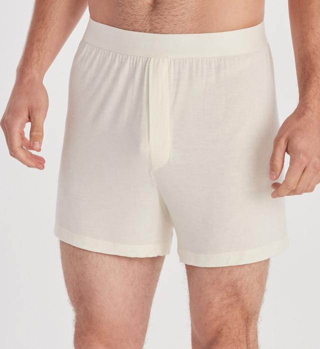 Ex Officio Men's Everyday Breathable Wicking Anti Odor Boxer in White (E14104) | Size XL | HisRoom.com