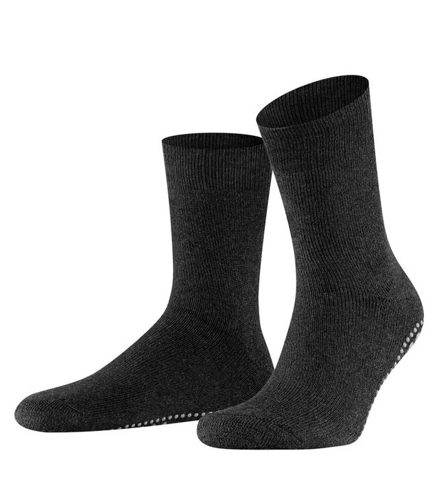 Falke Men's Homepad Slipper Sock w/ Anti Slip Sole in Black (16500) | Size Large | HisRoom.com