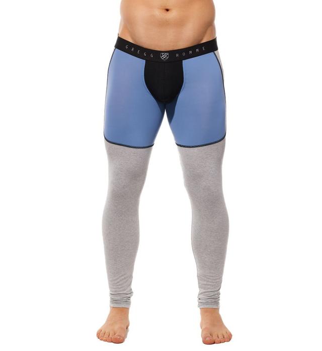 Gregg Homme Men's Room-Max Gym Micromodal Blend Legging in Blue (190526) | Size XL | HisRoom.com