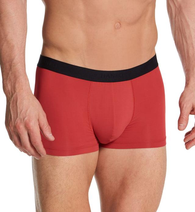 Hanro Men's Micro Touch Boxer Brief in Red (73107) | Size Small | HisRoom.com