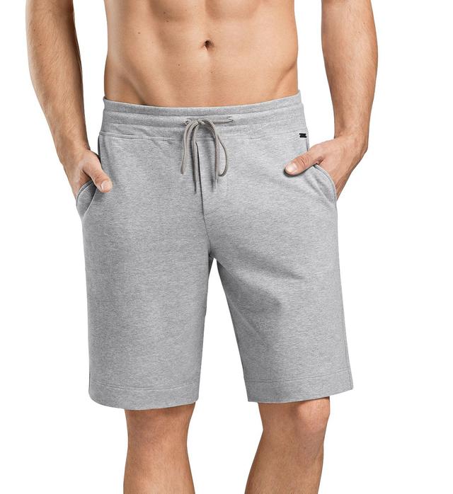 Hanro Men's Living Lounge Short in Gray (75070) | Size 2XL | HisRoom.com