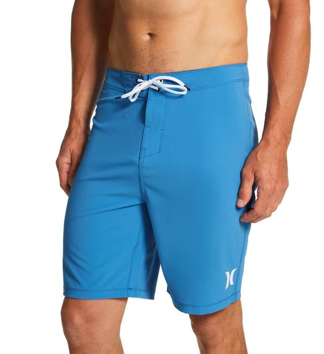 Hurley Men's One & Only Solid 20 Inch Boardshort in Blue (MBS1000) | Size 32 | HisRoom.com