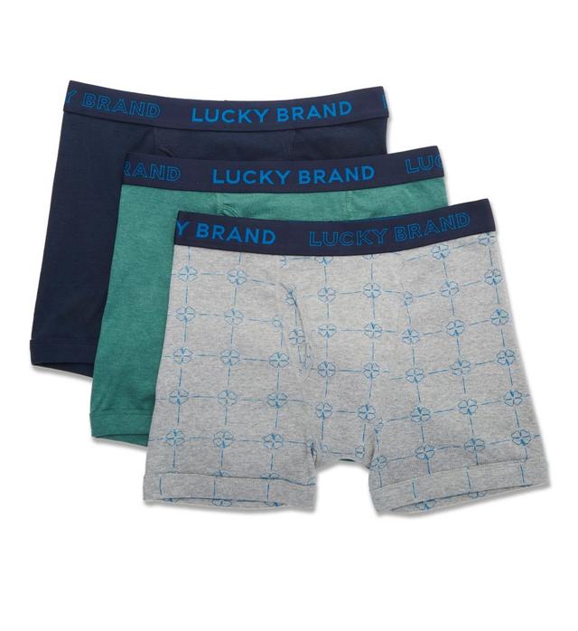 Lucky Men's Cotton Boxer Briefs (211VB06) | Size Small | HisRoom.com