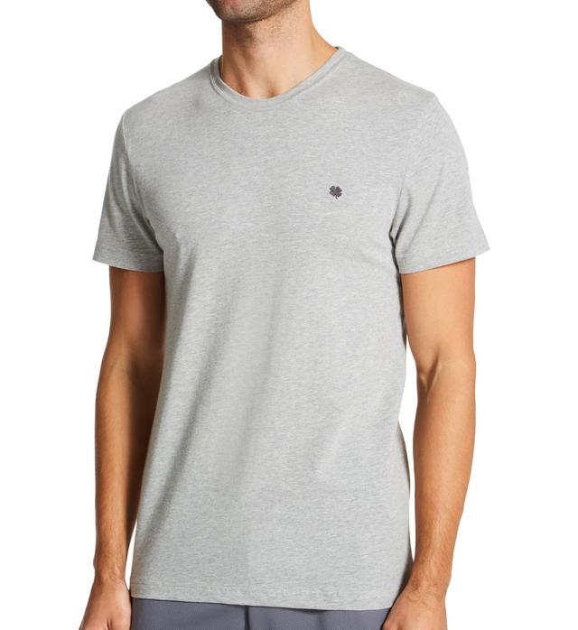 Lucky Men's Cotton Stretch Crew Neck T-Shirt in Gray (213CLT1) | Size Small | HisRoom.com
