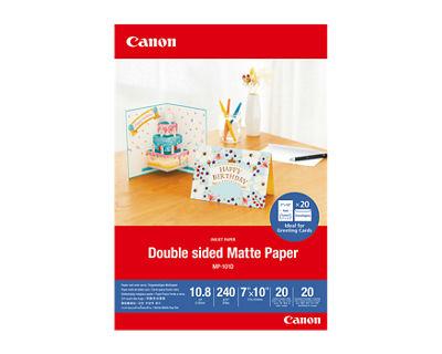 Canon Double Sided Matte Photo Paper 7x10