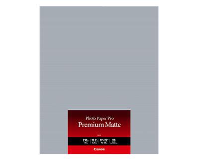 Photo Paper Pro Premium Matte 17x22 (20 Sheets)