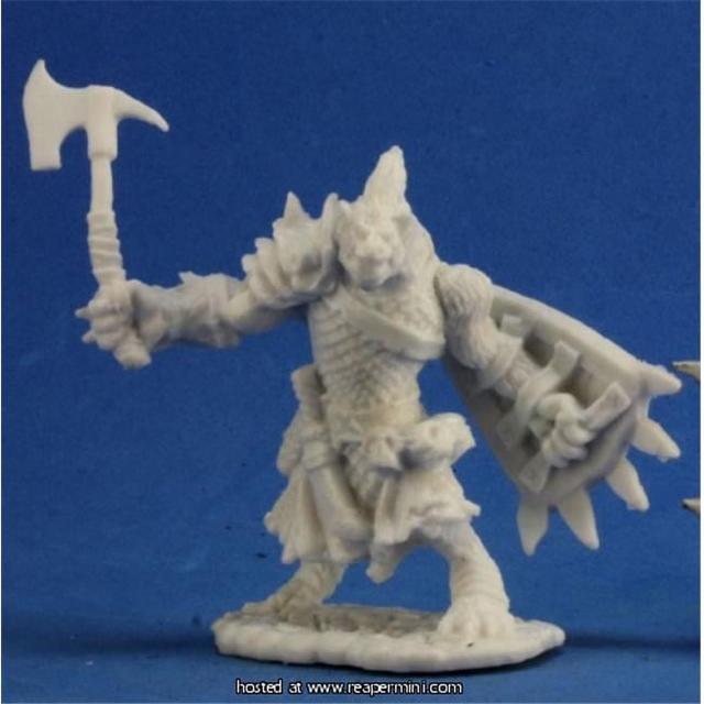 25mm Scale Bloodmane, Gnoll Warrior - Tre Manor