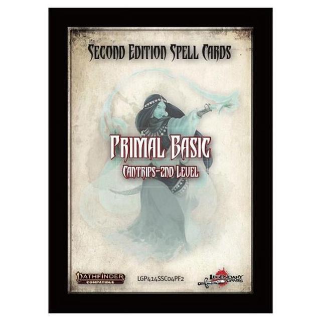 Pathfinder Second Edition Spell Cards - Primal Basic