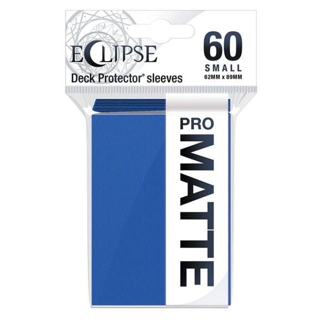 ULP15638 Deck Protector Eclipse Matte Small Sleeves, Pacific Blue - 60 Per Pack