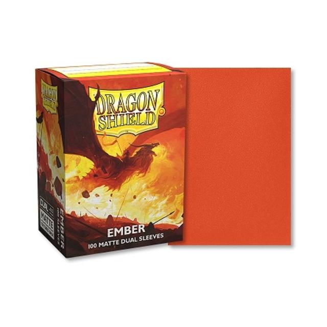 Dragon Shield Dual Matte Standard Sleeves - Ember