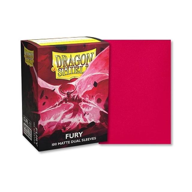 ATM15055 Dragon Shield Dual Matte Standard Sleeves - Fury