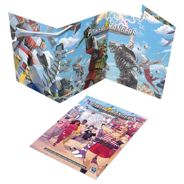 REN08436 Power Rangers GM Screen & Adventure Role Playing Game