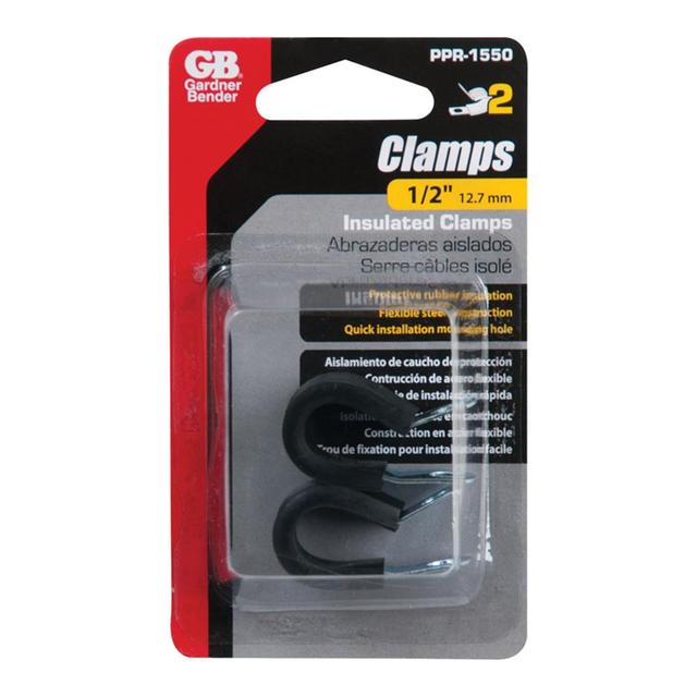 3429883 0.37 in. Insulated Rubber Clamps