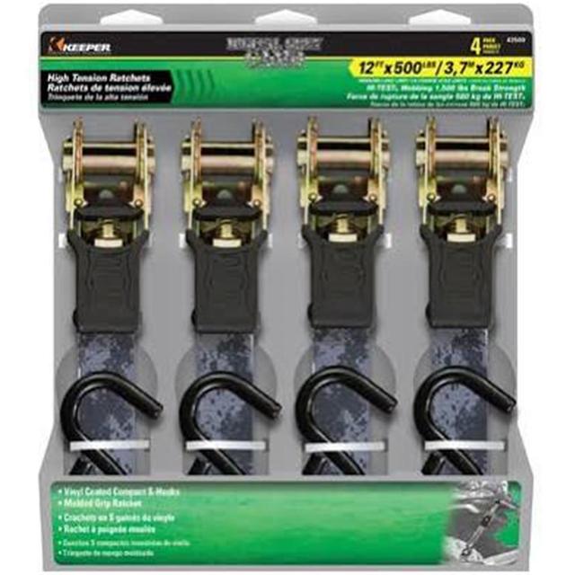 12 ft. Keeper Rahet Tie Down - Camo