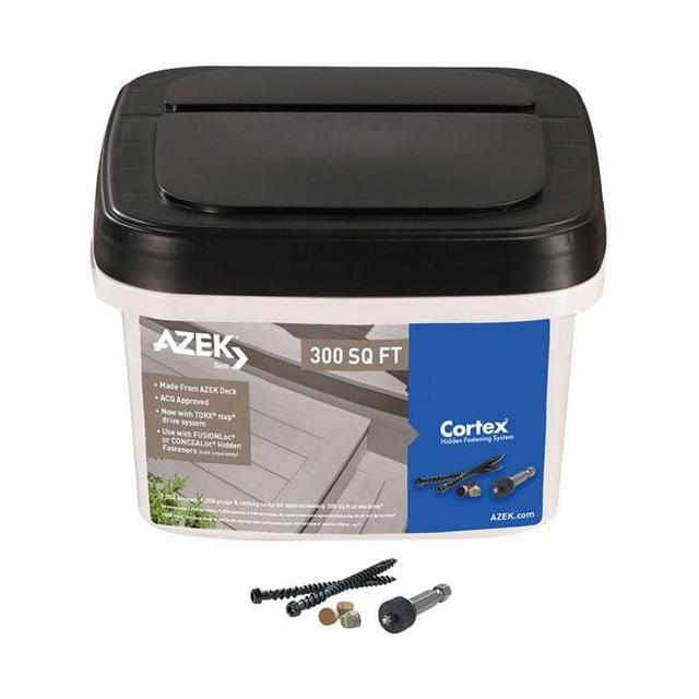 2.75 in. Torx TTAP Star Head Island Oak Carbon Steel Hidden Deck Fastener, 1050 Per Box