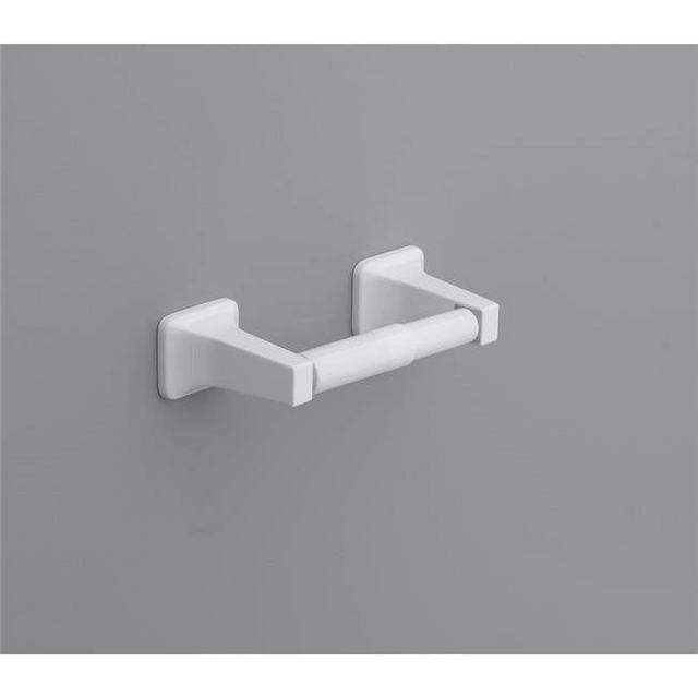 Satin Toilet Paper Holder, White