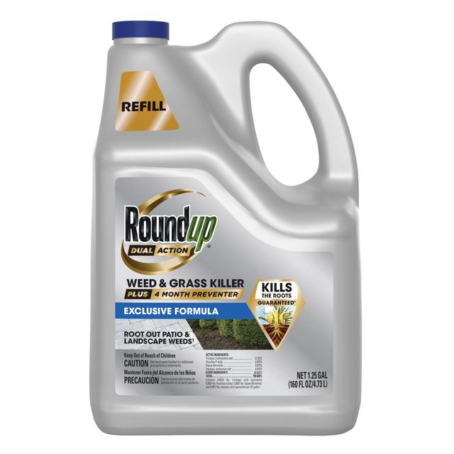 1.25 gal Dual Action Weed & Grass Killer RTU Liquid - Pack of 4
