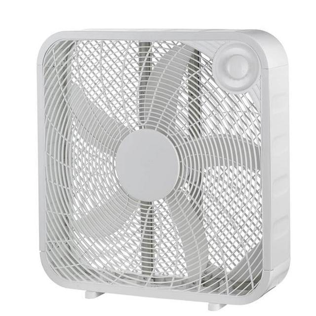 4013337 20 in. White 3 Speed Box Fan