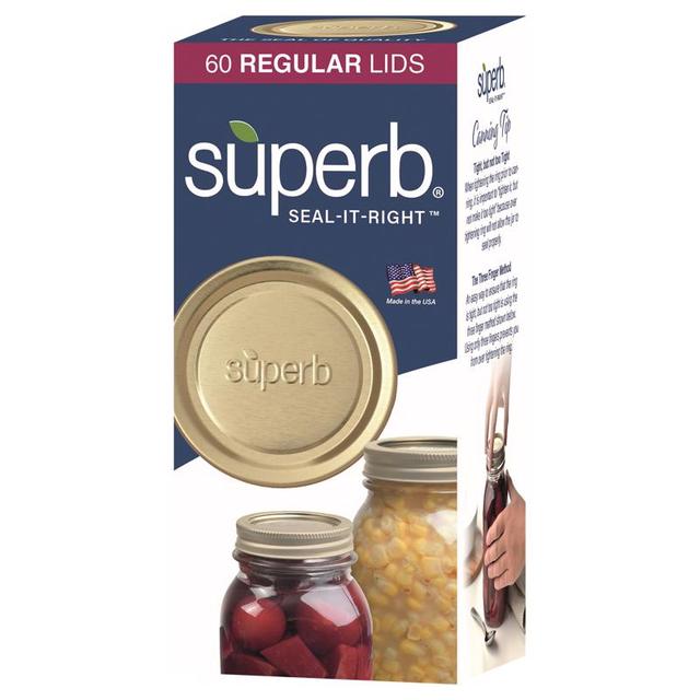 6082585 Regular Mouth Canning Lid - Pack of 60