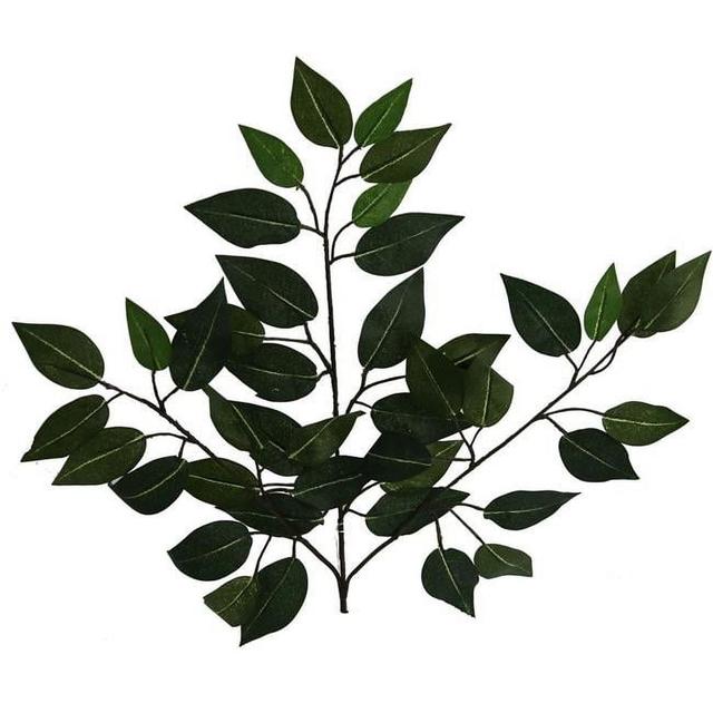 Admired by Nature ABN5G001-GRN Artificial Deluxe Ficuse Spray 3 Stem with 42 Leaves, Green