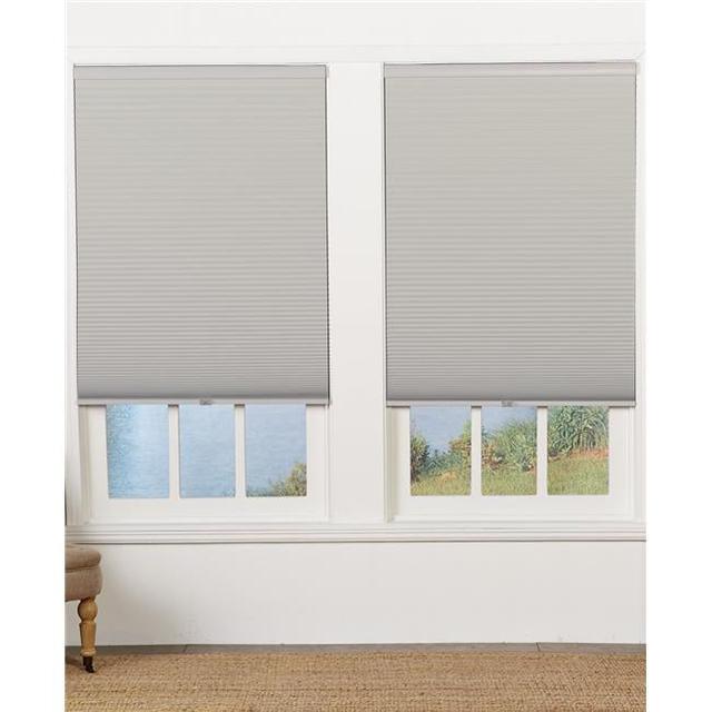Cordless Blackout Cellular Shade&#44; Sterling Gray - 27.5 x 64 in.