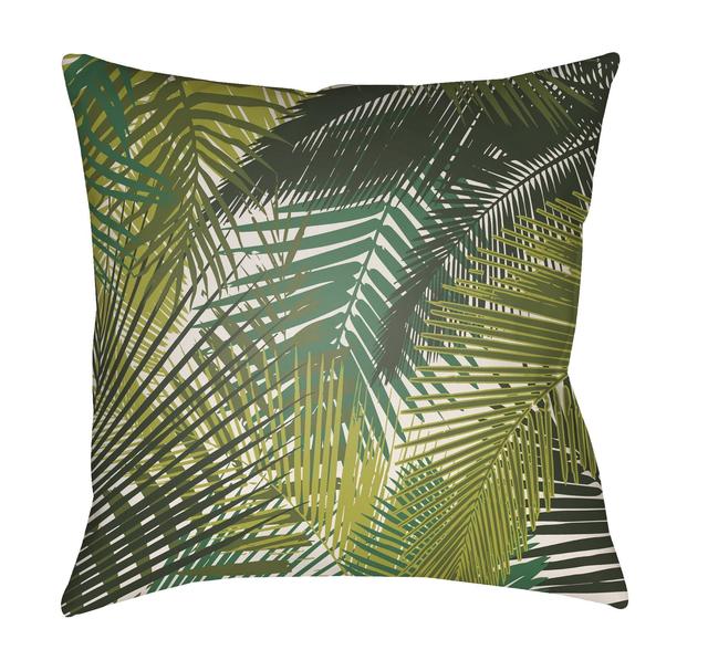 LOTA1403-2626 Lolita Square Pillow, Lime & Olive Green - 26 x 26 in.