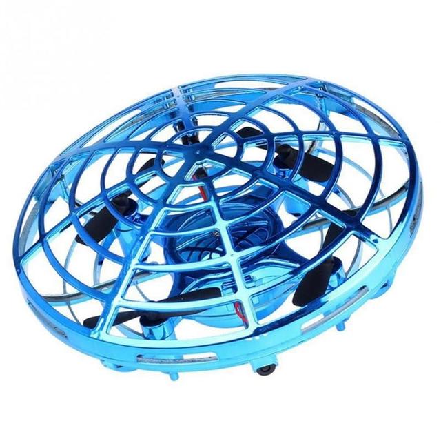 Mini UFO Hand Controlled Quadcopter&#44; Blue