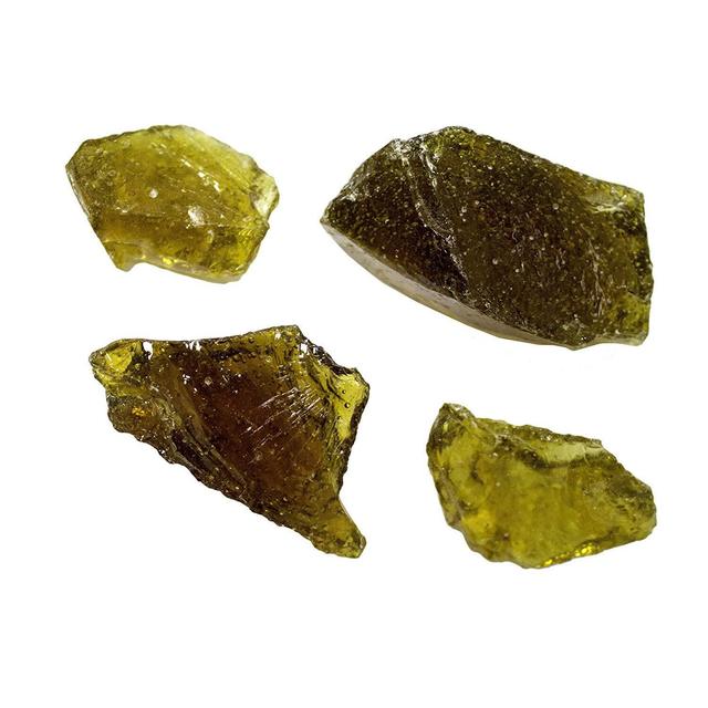 RGLASS-CN Recycled Fire Pit Glass, Chestnut