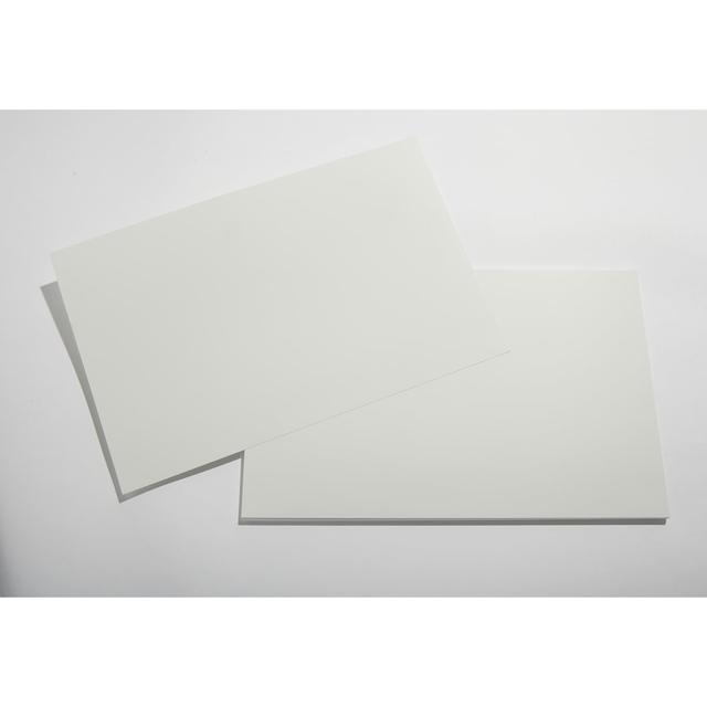COLPC75 7 x 5 in Plain Vinyl Cards - Pack of 25
