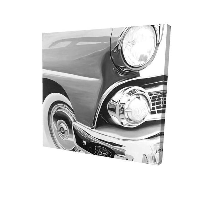 16 x 16 in. Beautiful Old Car-Print on Canvas
