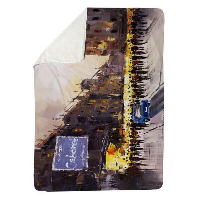 60 x 80 in. Ready for the Show-Sherpa Fleece Blanket