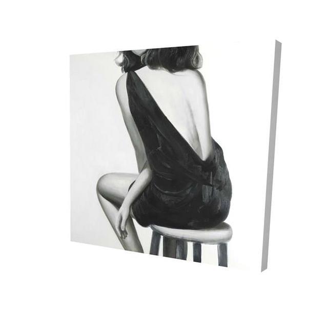 16 x 16 in. Pretty Woman-Print on Canvas