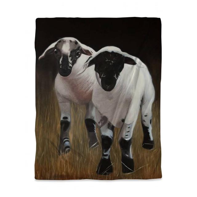 3817-VWCT-AN508 Twin Size Rustic Black Duvet Cover - Two Lambs Design - Home Decor