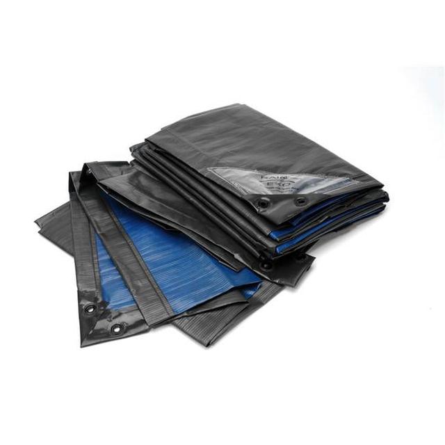 8 x 10 ft. Rainexo 150 GSM Heavy Duty Tarpaulins - Green & Blue
