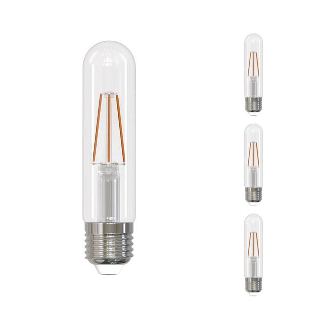 862104 5 in. 5W Dimmable T9 Shape 5000K Filament LED Bulb&#44; Clear - Pack of 4