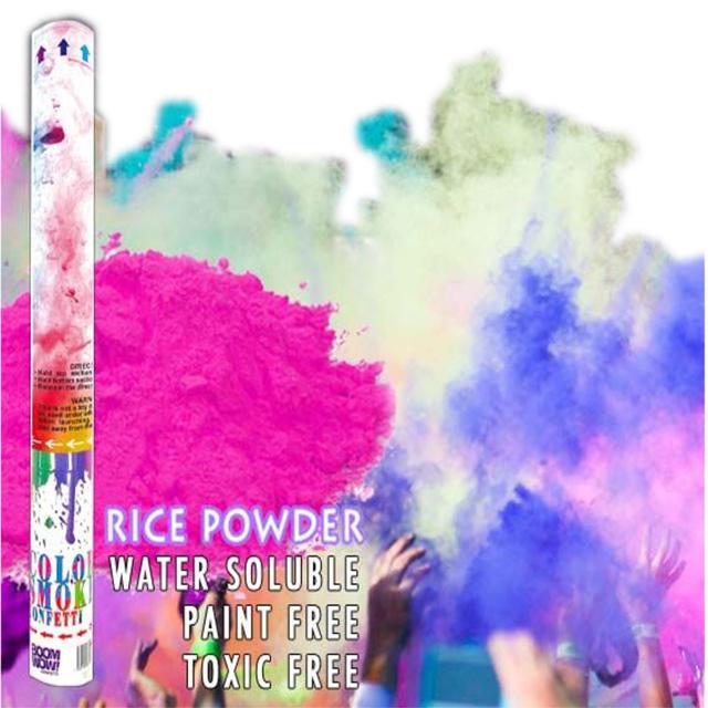HPGRCC18-PKN 18 in. Holi Powder Confetti Cannon, Pink