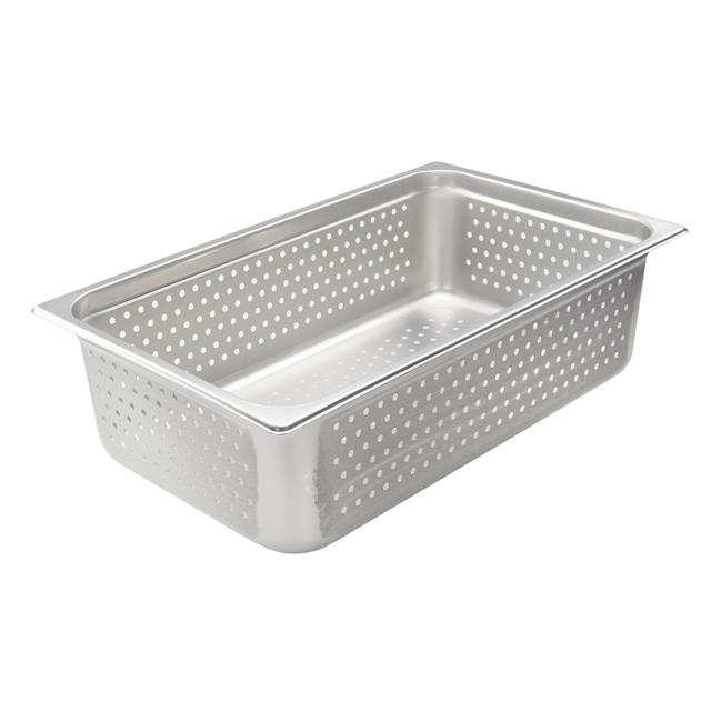 SPJH-106PF Perforated Steam Pan, 22 Gauge Stainless Steel