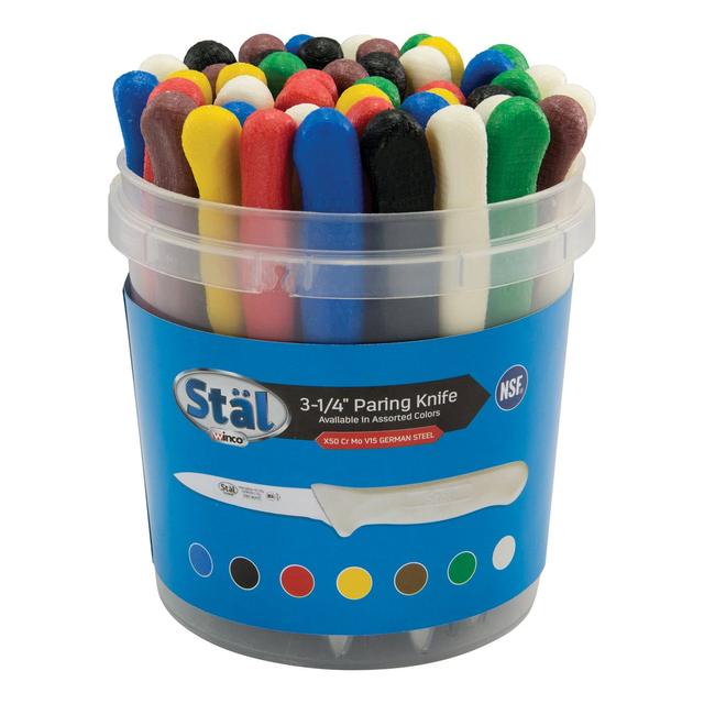 KWP-3046 Stal Paring Knife Bulk Pack, 46 Piece