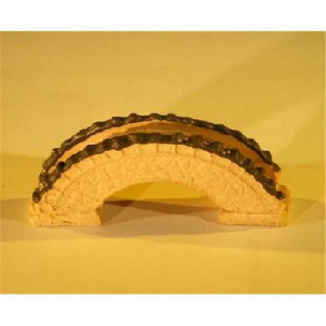 2.75 x 0.5 x 1 in. Miniature Ceramic Bridge Figurine