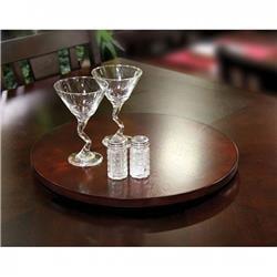 Susie Transitional Lazy Susan, Espresso