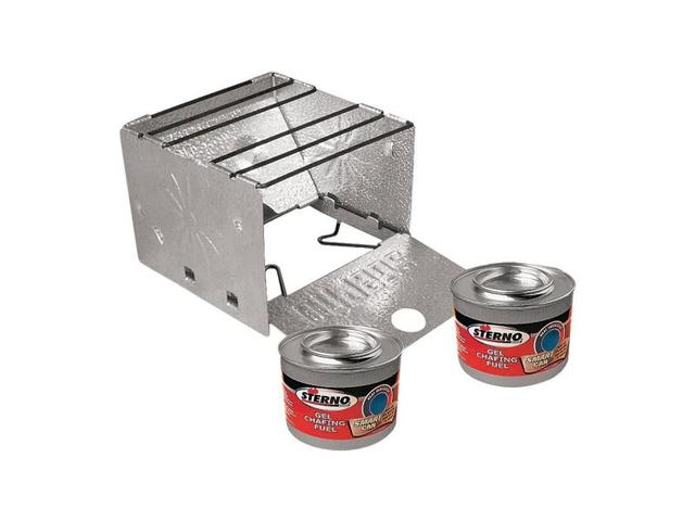 61403979 Sterno Portable Folding Stove - 6.63 x 1 x 6.5 in.