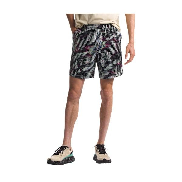 81305920 Men The North Face Class V Pathfinder Pull-On Shorts, TNF Black Beta Flash Print - Large