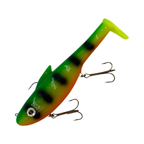 81317589 9 in. Raptor Lures T Rex Swimbait, Firefighter - 6 oz