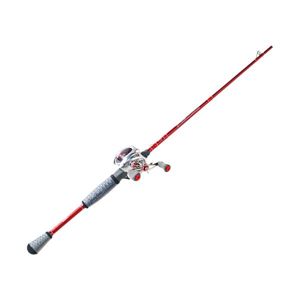 81465994 Johnny Morris Platinum Signature Baitcast Right Combo - 6 ft. 9 in. - Medium Heavy - 8.3-1