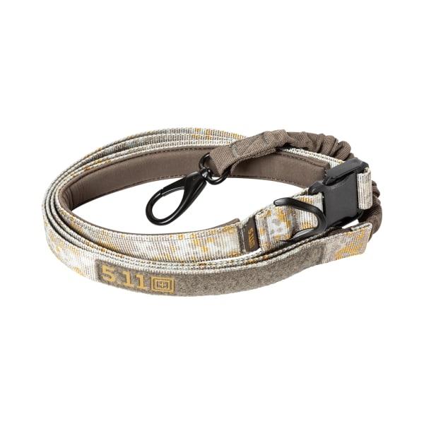81120289 7 ft. 5.11 Mission Ready Modular Dog Leash&#44; Badlands Tan Punch-Tarn