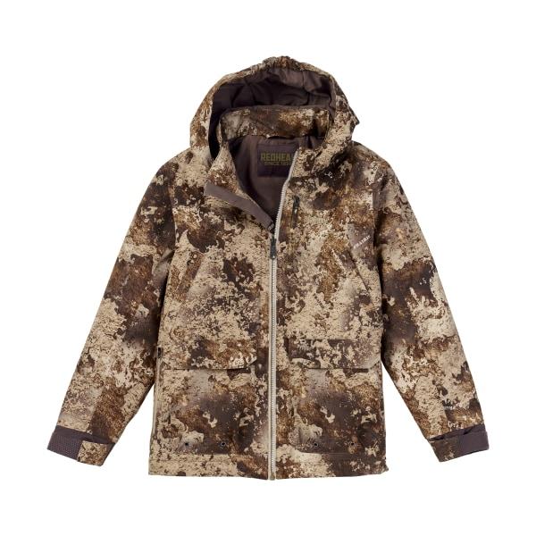 81399026 Hunting Waterfowl Jacket for Youth, True Timber Prairie - Large