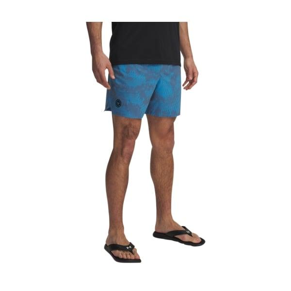 Under Armour 81520089 Project Rock Board Shorts for Men, Ether Blue - 2XL