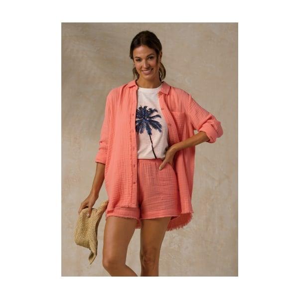 81536453 Double-Cloth Shorts for Ladies, Desert Flower - Small