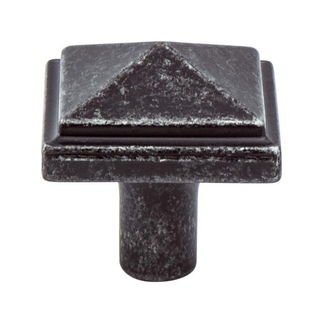 1.187 in. dia. Rhapsody Knob with Weathered Iron
